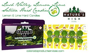 Natures High 300mg Lush Valley Lemon Lime – Sativa