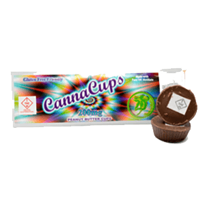 CannaCups – Chocolate & Peanut butter cups by Tincturebelle – 200mg