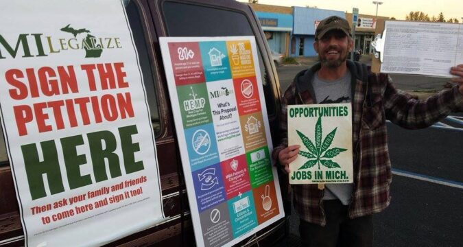 Medible review support for michigan marijuana legalization initiative tops 60