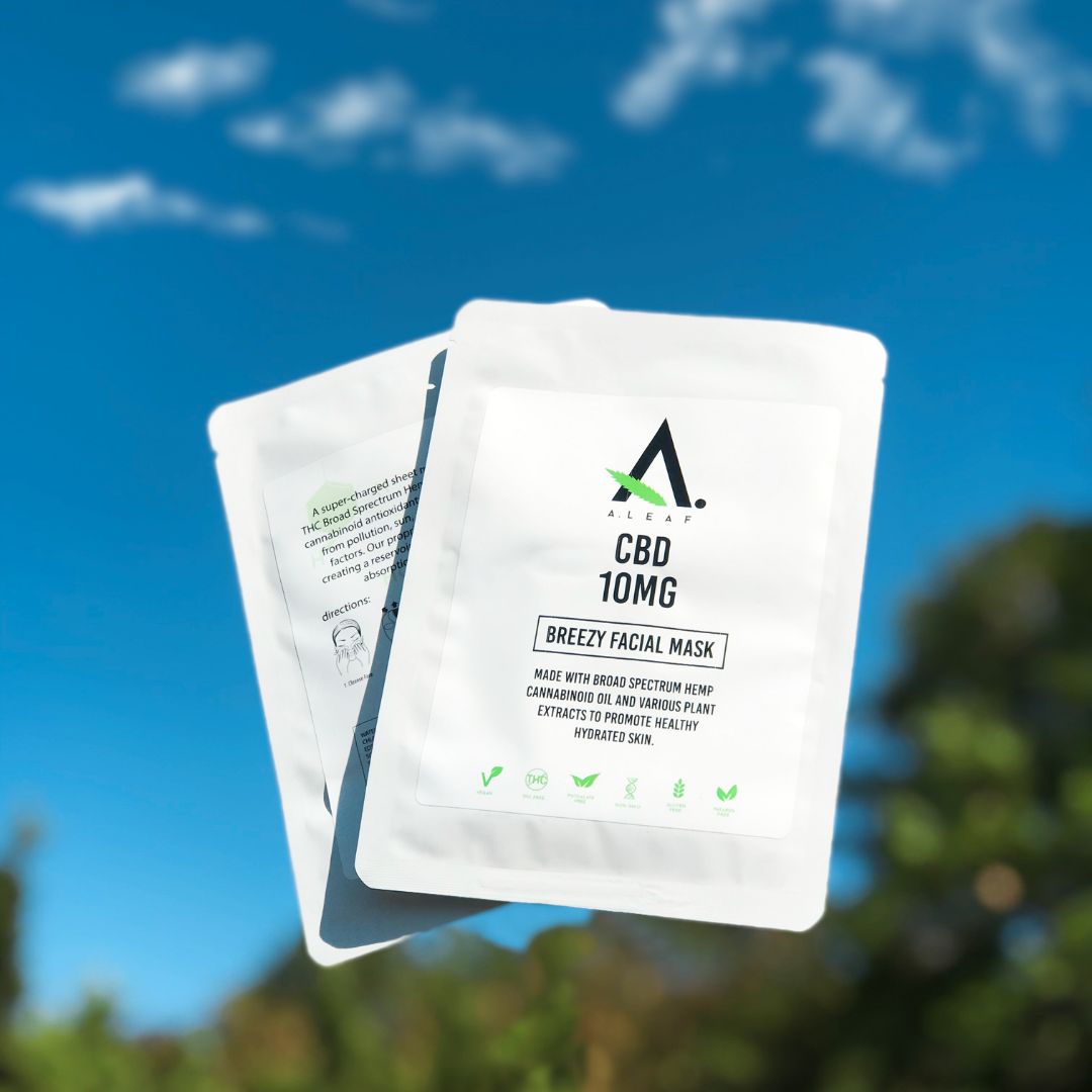 CBD Infused Facial Masks Pack a Hydrating Punch!