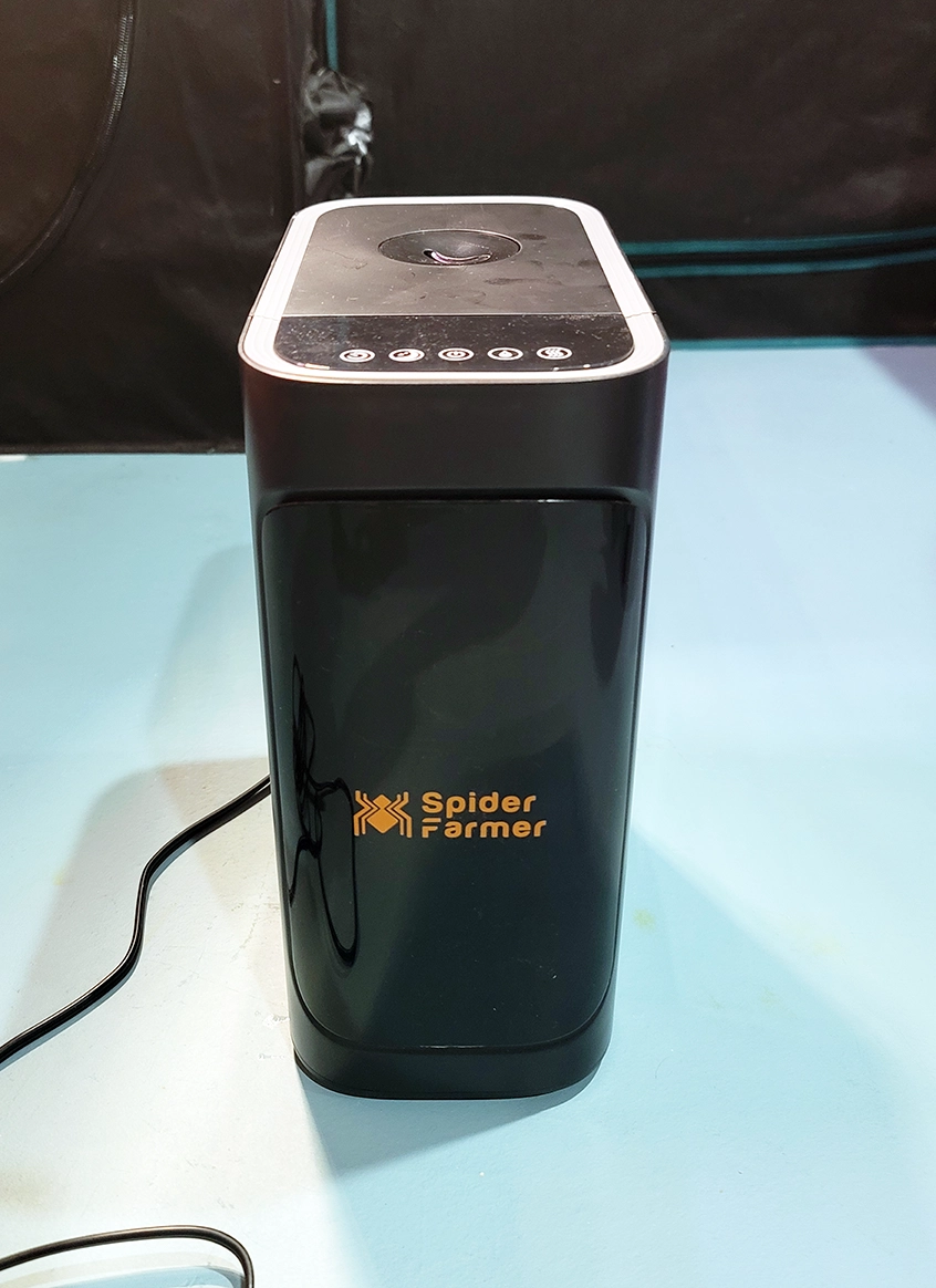Spider Farmer cool mist humidifier. The best humidifier for grow tent