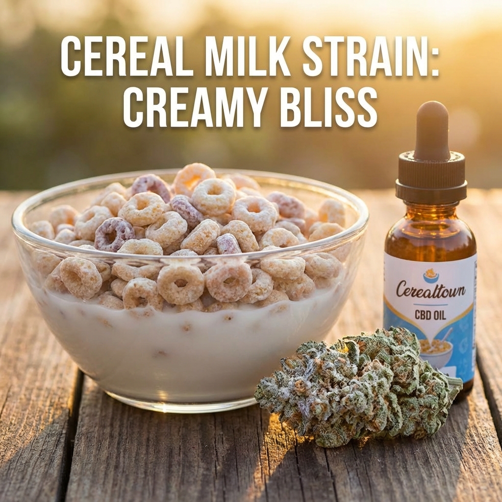 Illustration of Cereal Milk Strain: Must-Have Hybrid for Ultimate Creamy Bliss