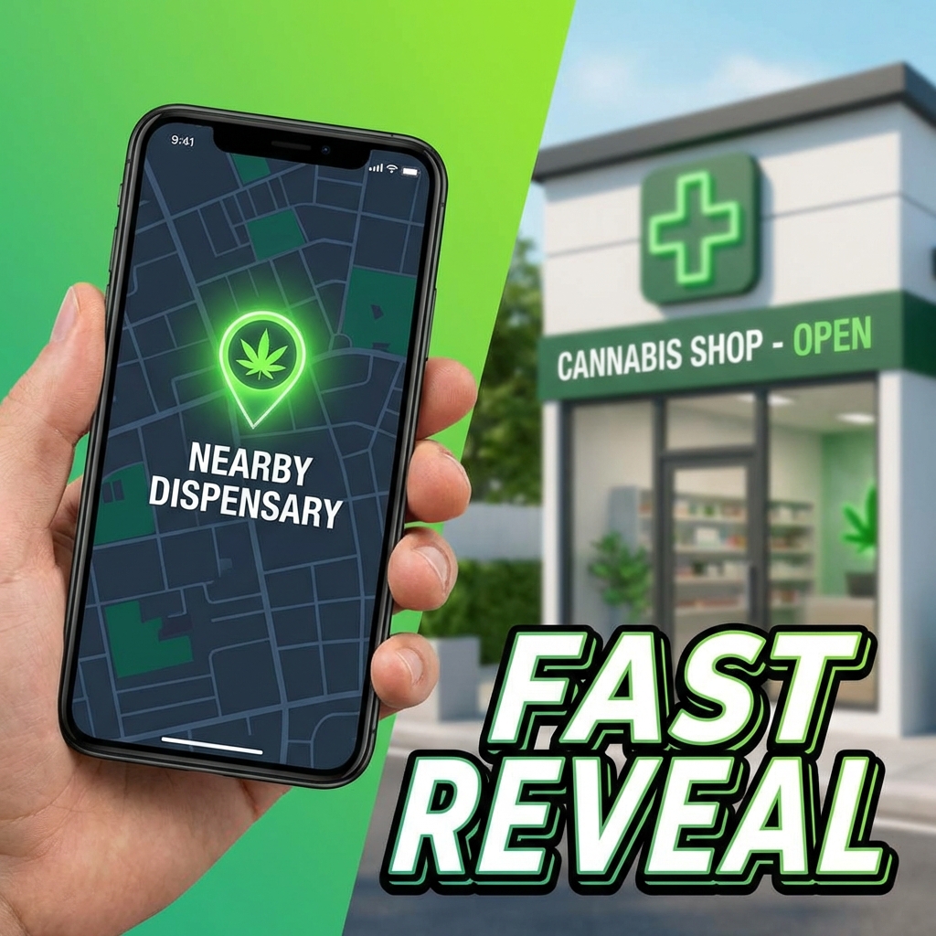Illustration of Closest Dispensary to Me: Best Nearby Cannabis Shops Revealed Fast!