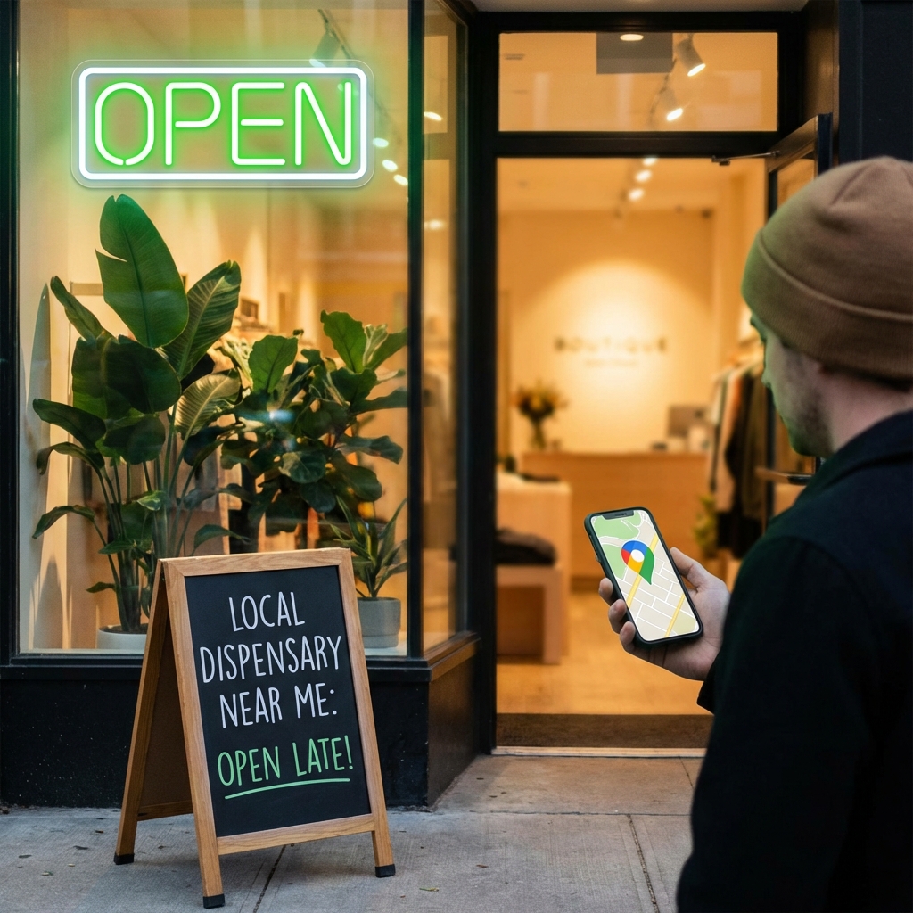 Illustration of Dispensary Near Me Open: Best Local Spots Now!