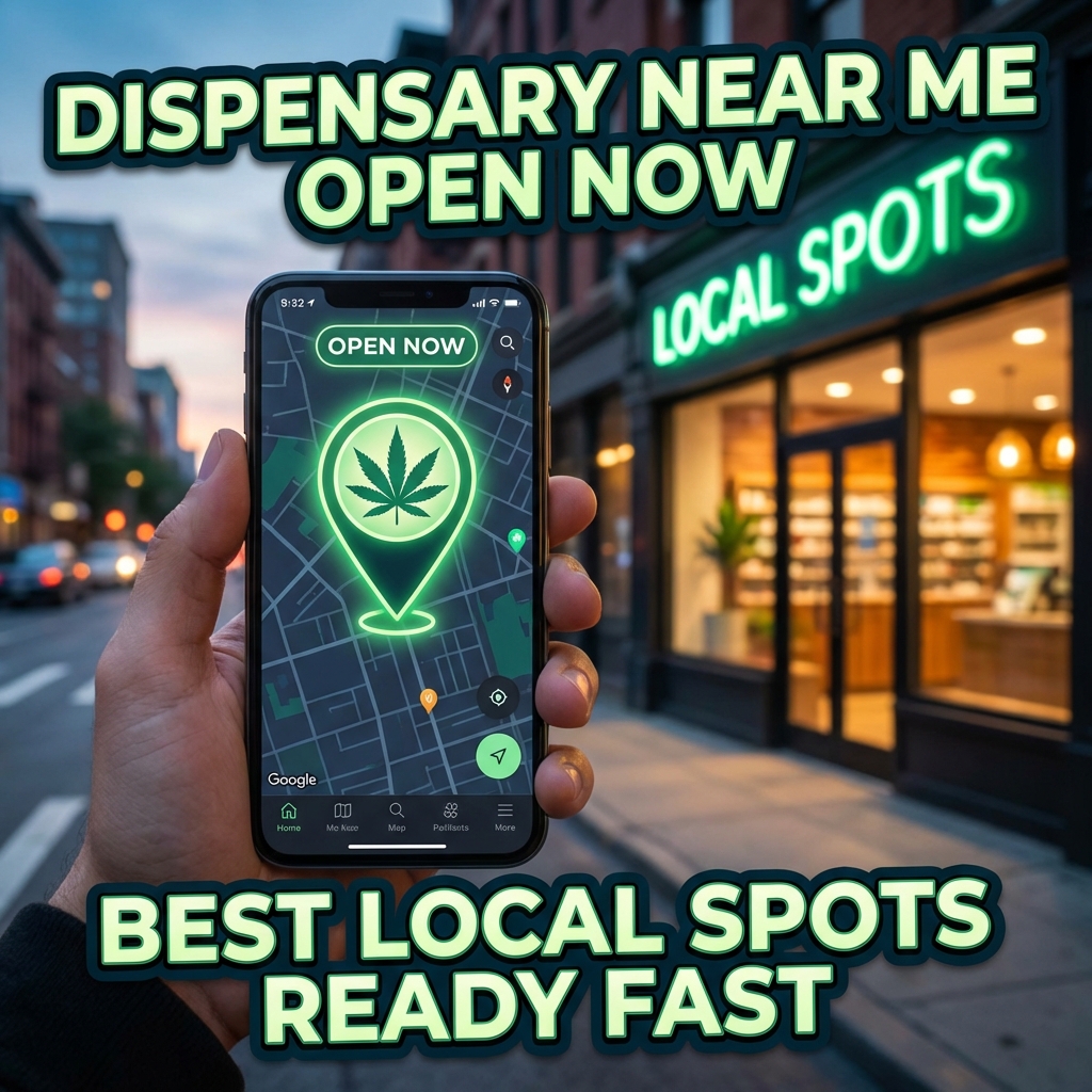 Illustration of Dispensary Near Me Open Now: Best Local Spots Ready Fast