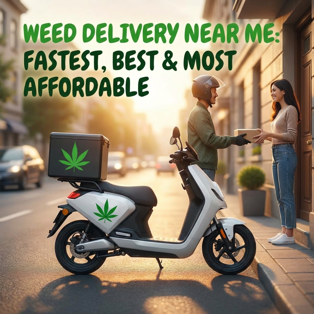 Illustration of Weed Delivery Near Me: Fastest, Best & Most Affordable