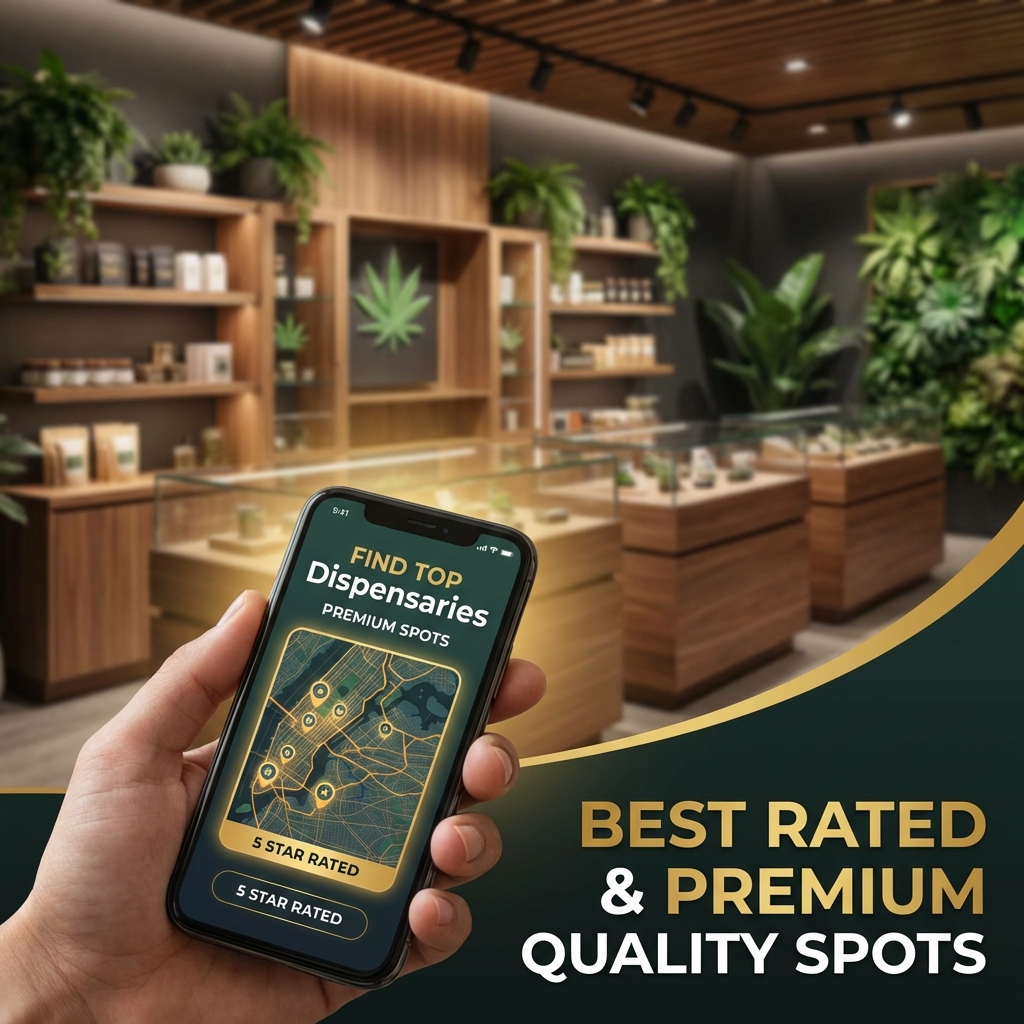 Cannabis Dispensary Near Me: Best Top-Rated & Premium Quality Spots
