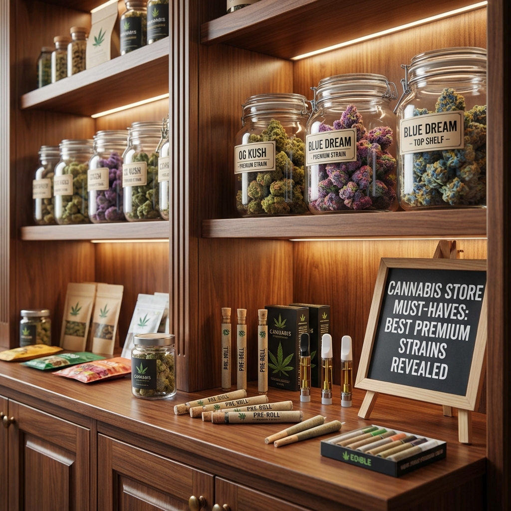 Cannabis Store Must-Haves: Best Premium Strains Revealed