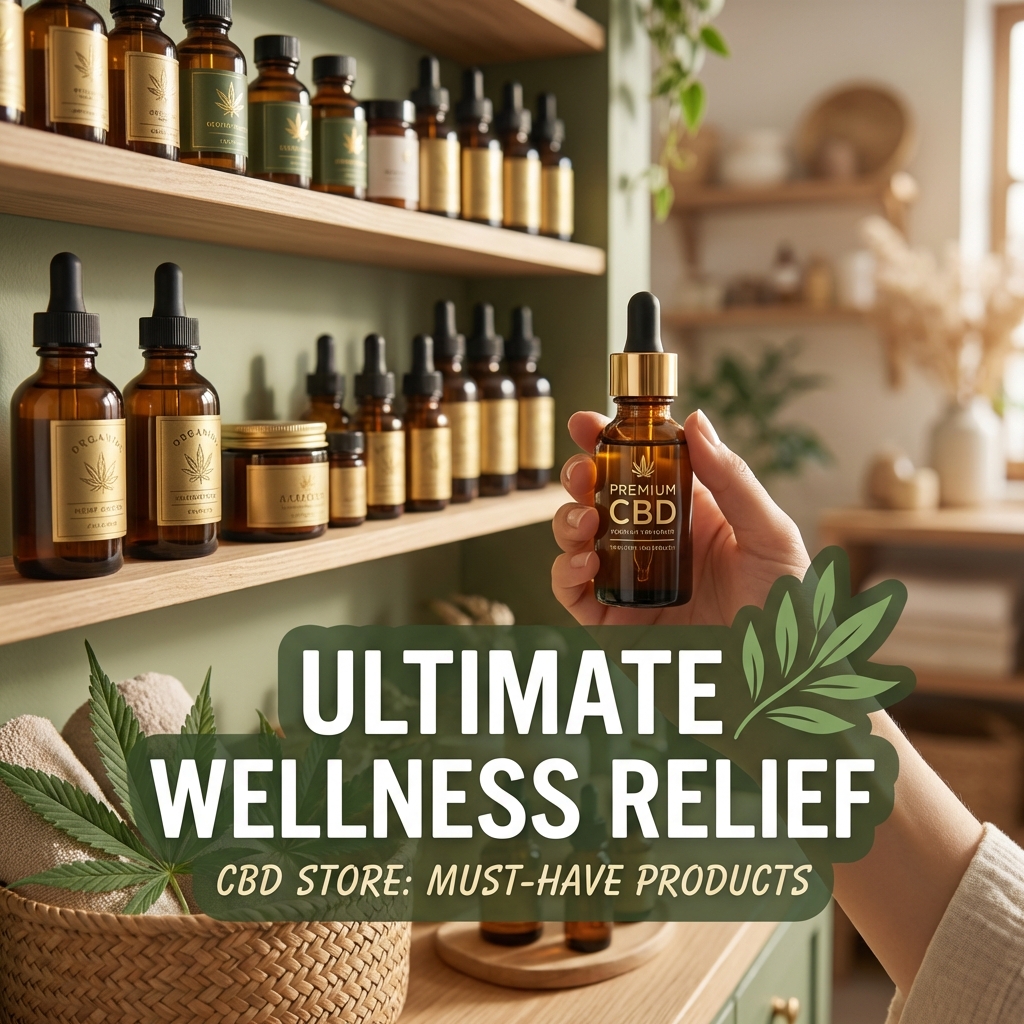 CBD Store: Must-Have Premium CBD for Ultimate Wellness Relief