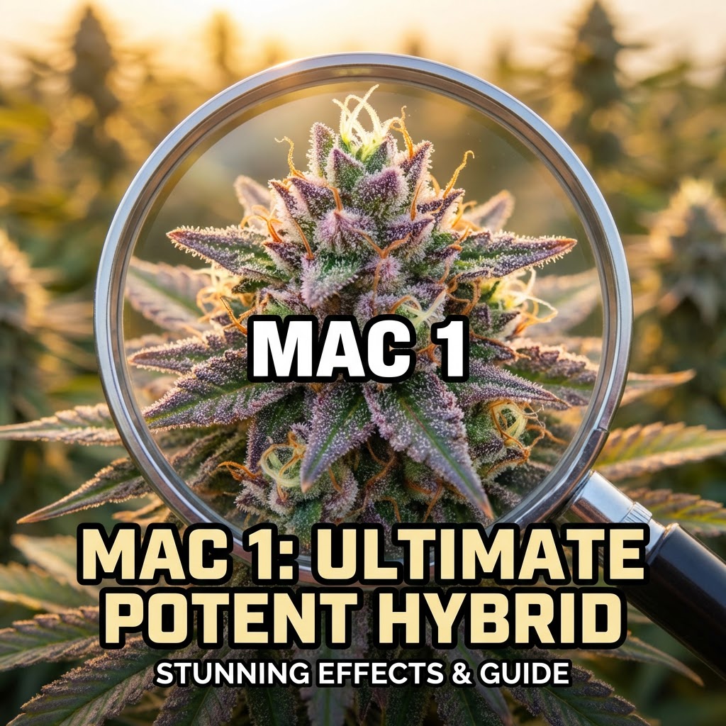 MAC 1 Strain: Ultimate Potent Hybrid with Stunning Effects
