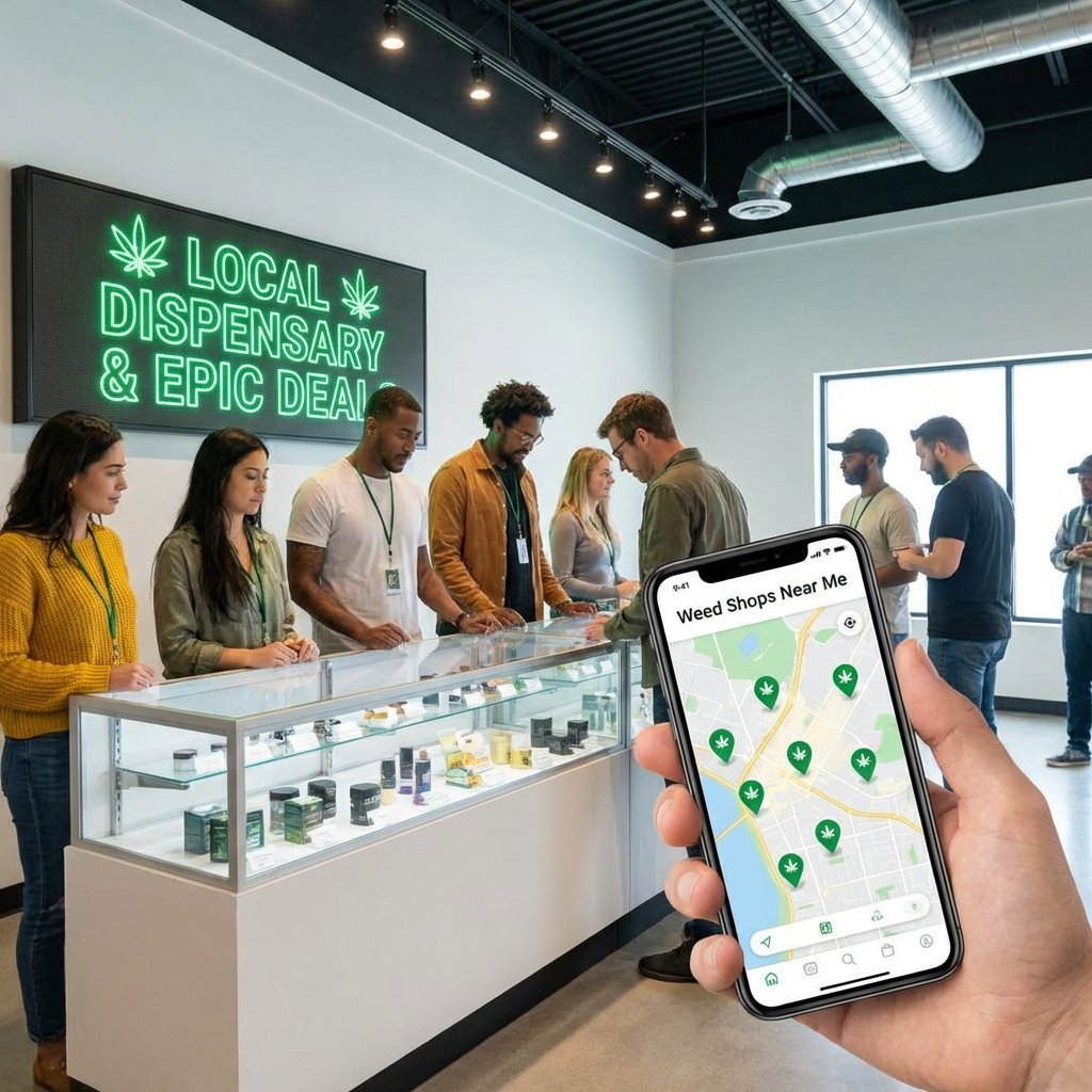 Weed Shops Near Me: Best Local Dispensaries & Epic Deals