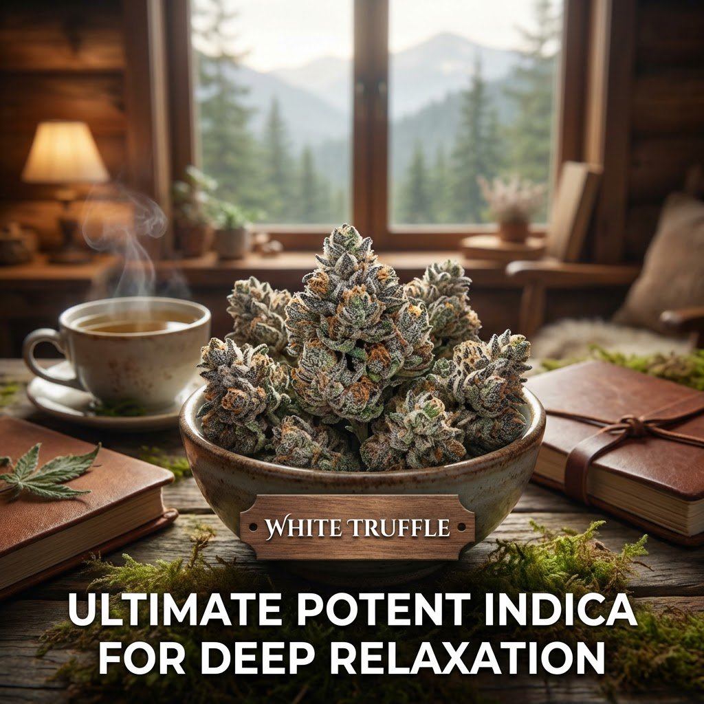 White Truffle Strain: Ultimate Potent Indica for Deep Relaxation